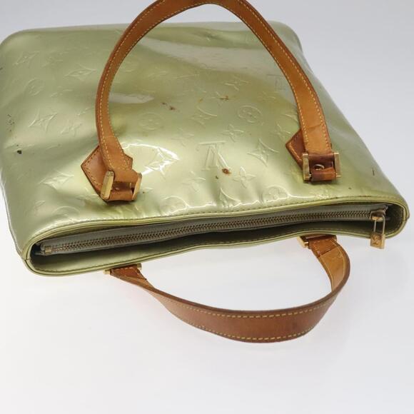 LOUIS VUITTON Monogram Vernis Houston Hand Bag Gris M91053 - Picture 6 of 13
